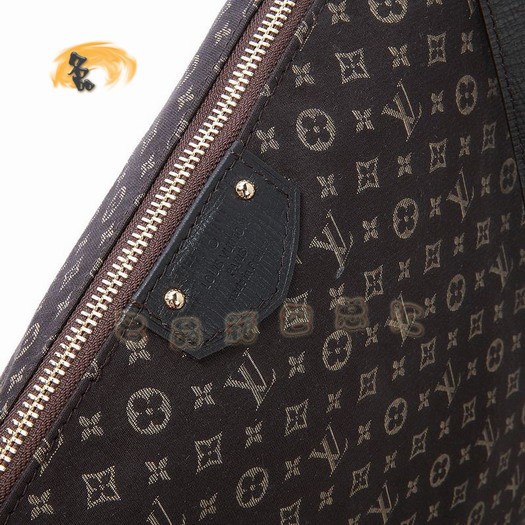 M40573 LV最新款 經(jīng)典LV小花布女士單肩包 LV帆布包 LV Ballade女包 咖啡色