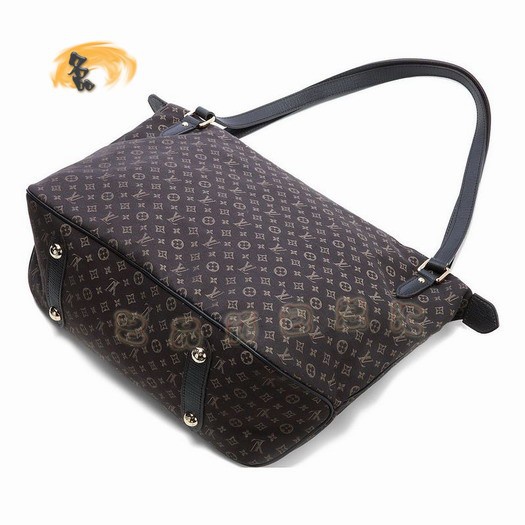 M40573 LV最新款 經(jīng)典LV小花布女士單肩包 LV帆布包 LV Ballade女包 咖啡色