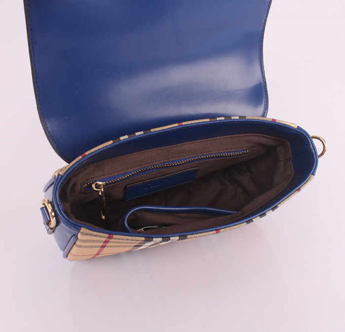 Burberry巴寶莉新款女包單肩斜跨 5001010淺藍