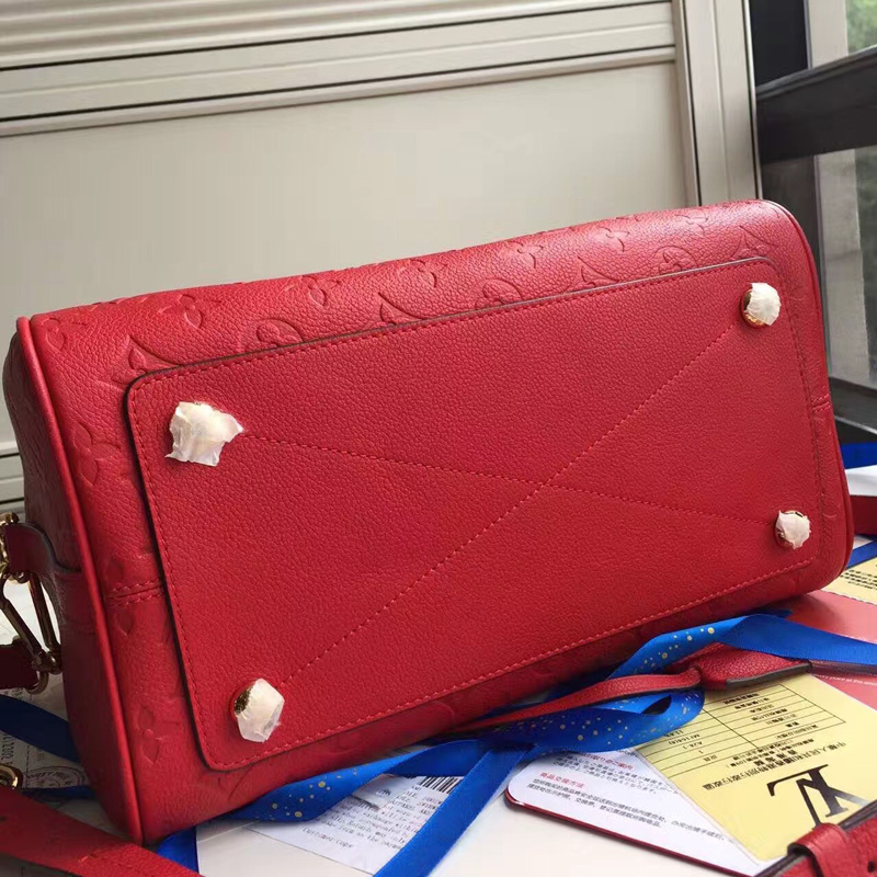 M40758 LV EMPREINTE SPEEDY 25 手袋(配肩帶)紅色