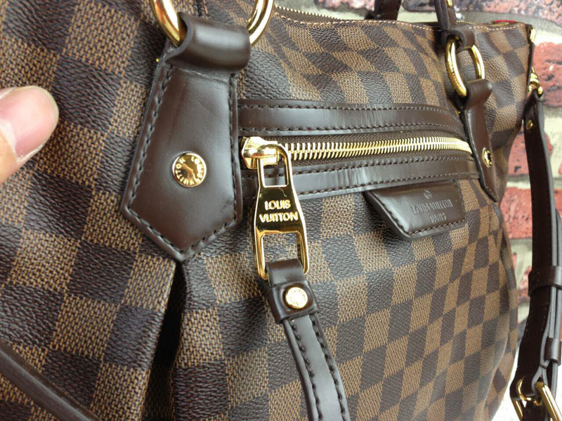 N41132 LV最新款Evora系列女士手提包 LV斜挎包 LV經典棋盤格女包 大號