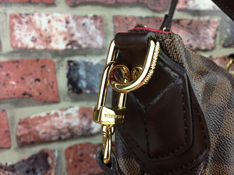 N41132 LV最新款Evora系列女士手提包 LV斜挎包 LV經典棋盤格女包 大號