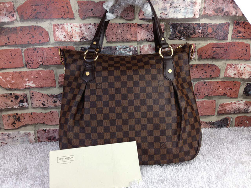 N41132 LV最新款Evora系列女士手提包 LV斜挎包 LV經典棋盤格女包 大號