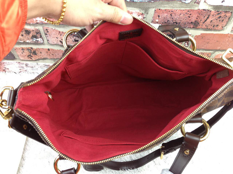 N41132 LV最新款Evora系列女士手提包 LV斜挎包 LV經典棋盤格女包 大號