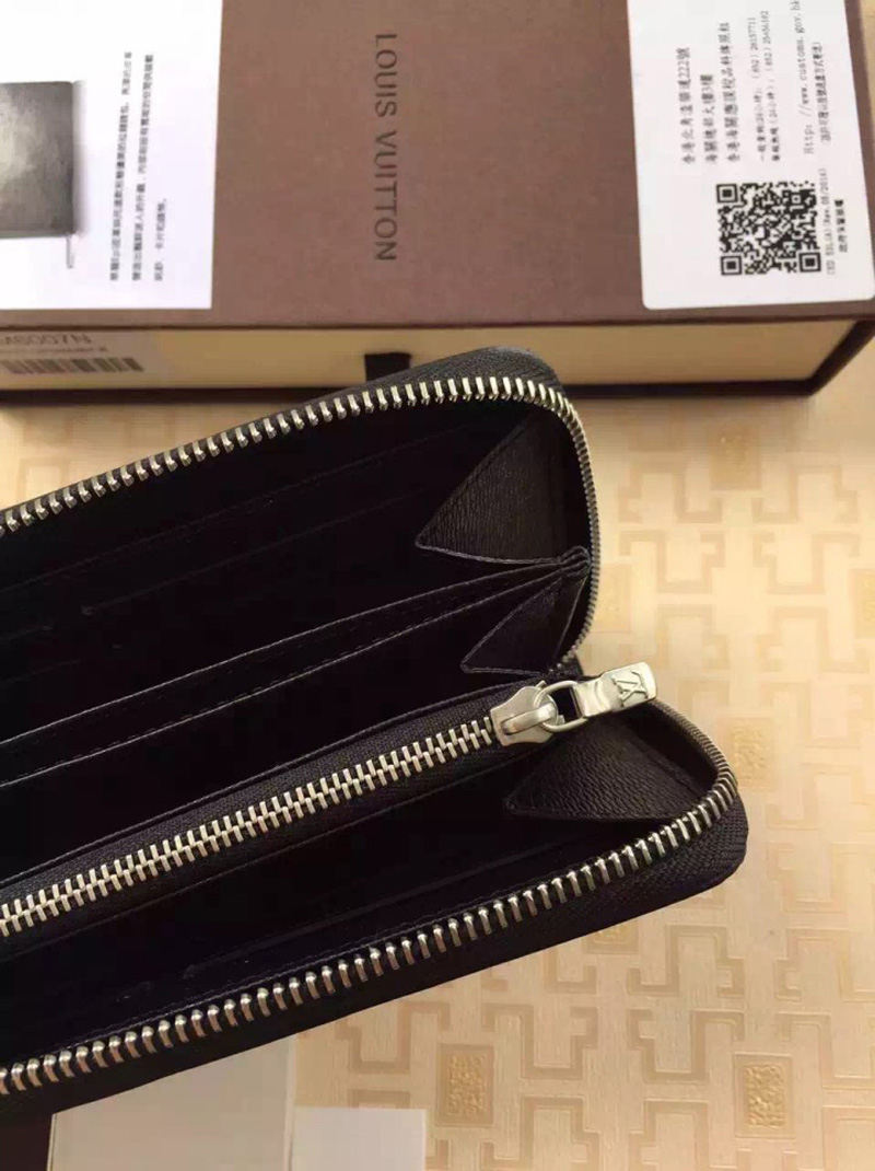 M6385N LV ZIPPY ORGANIZER 拉鏈錢夾 LV男士水波紋錢包 LV拉鏈半開錢包