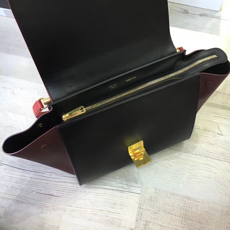 Celine Trapeze 小號手袋 賽琳秋千包 賽琳秋千包配色系列 罌粟紅