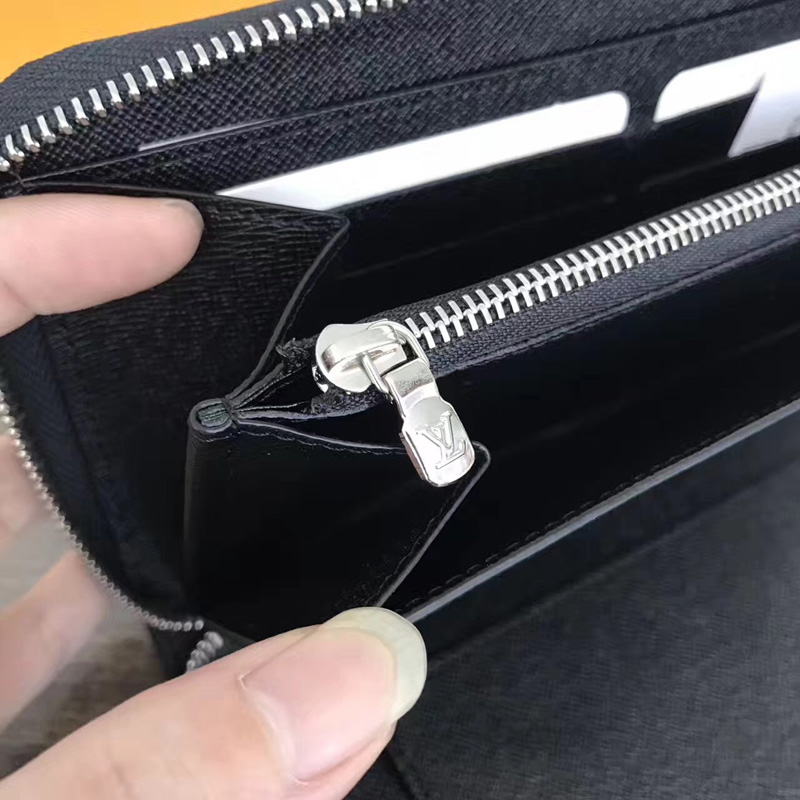M60305 LV Supreme 聯(lián)名系列限量版Zippy 拉鏈錢夾 LV錢包 LV全開錢包 黑色