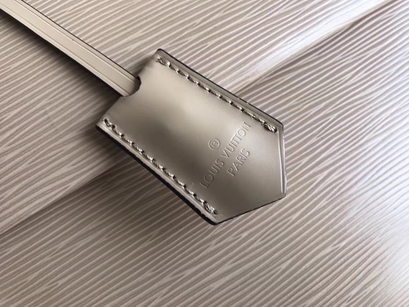 M41300 LV CLUNY MM 中號(hào)手袋 LV女包 LV真皮水波紋 LV手提包 奶茶色