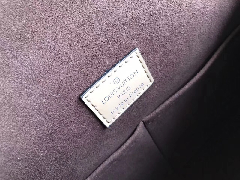 M41300 LV CLUNY MM 中號(hào)手袋 LV女包 LV真皮水波紋 LV手提包 奶茶色