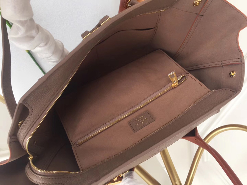 M54841 LV FREEDOM 手袋 LV小牛皮Tote手袋 LV女包 LV全皮女包 胭脂紅