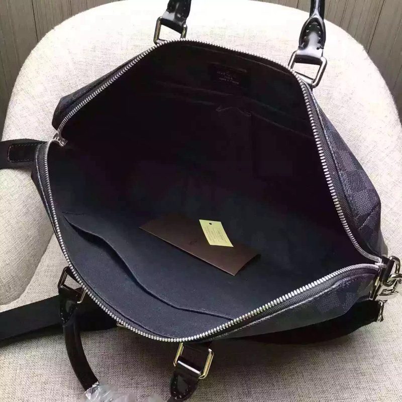 N48224 LV PORTE-DOCUMENTS JOUR 公文包 LV男包 LV公文包 黑格