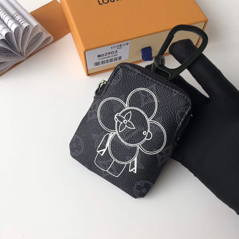 M62895 LV 鑰匙包 LV2018新款 Vivienne 太陽花 零錢包掛件包鑰匙包