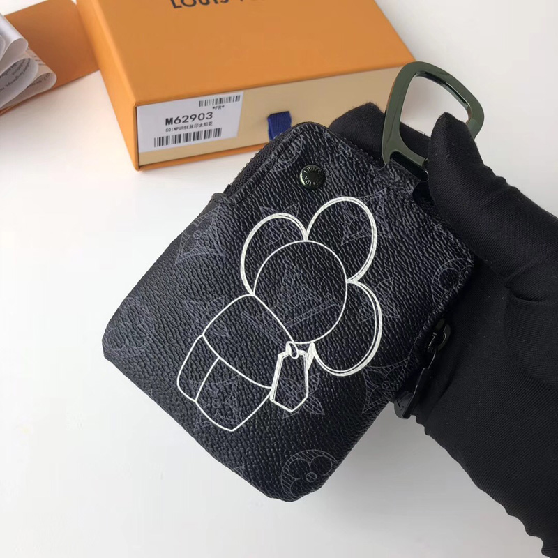 M62895 LV 鑰匙包 LV2018新款 Vivienne 太陽花 零錢包掛件包鑰匙包