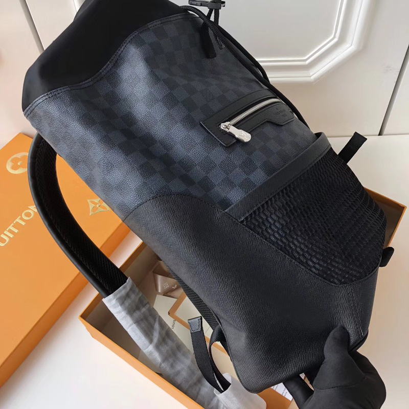 N40009 LV Matchpoint 雙肩包 LV背包 LV網眼布多功能雙肩包