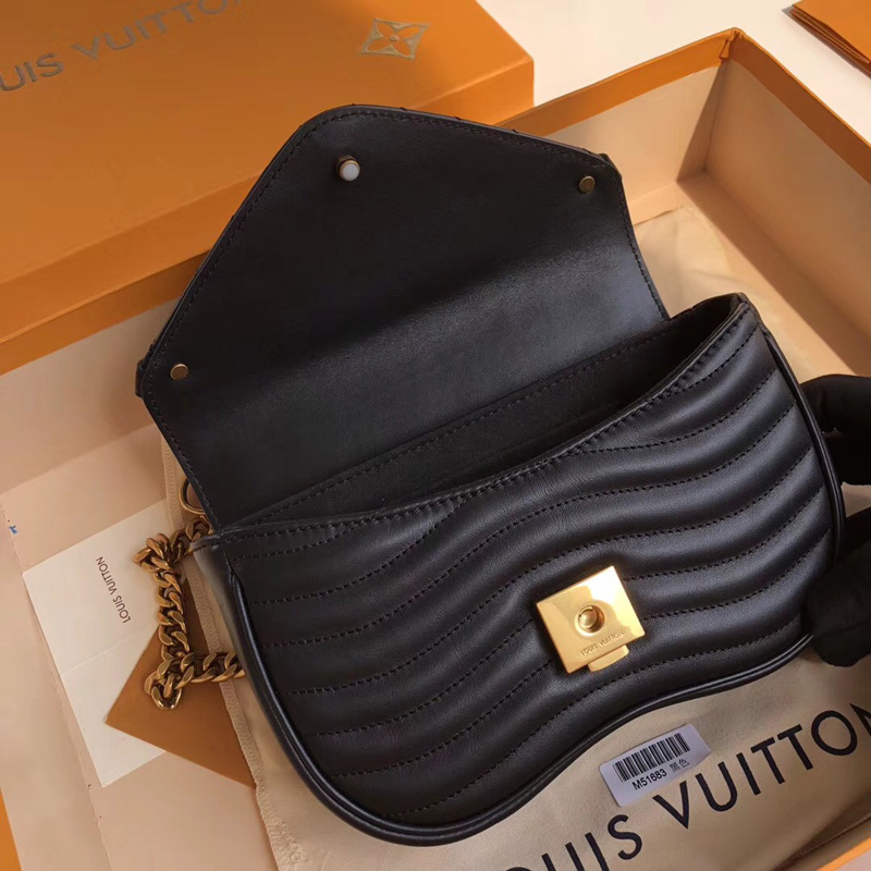 M51683 LV New Wave 小號手袋 LV女包 LV2018官網限定款女包 LV肩背斜挎包 黑色