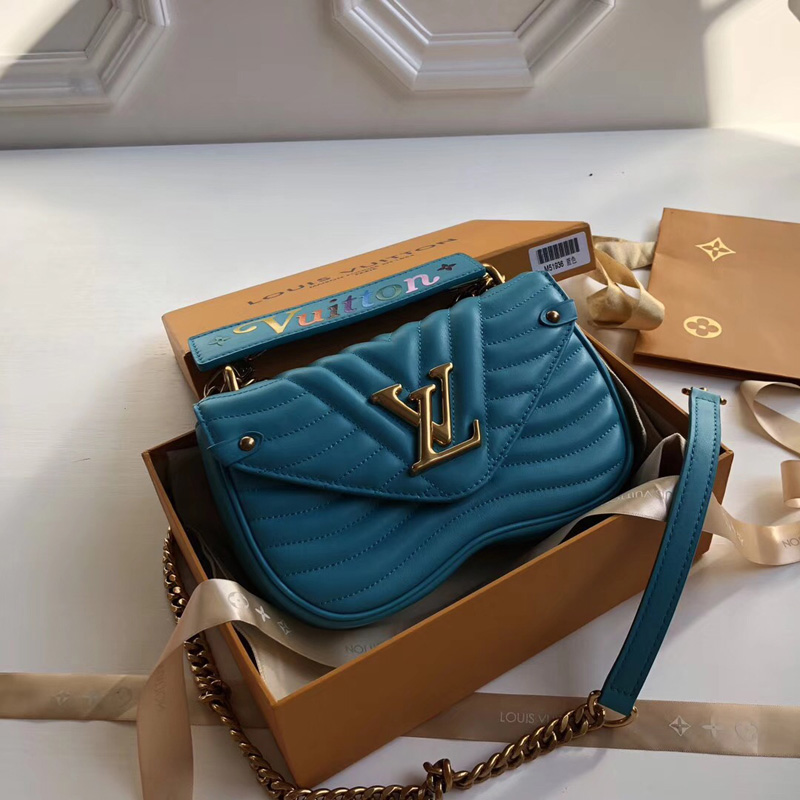 M51936 LV New Wave 小號手袋 LV女包 LV2018官網限定款女包 綠色
