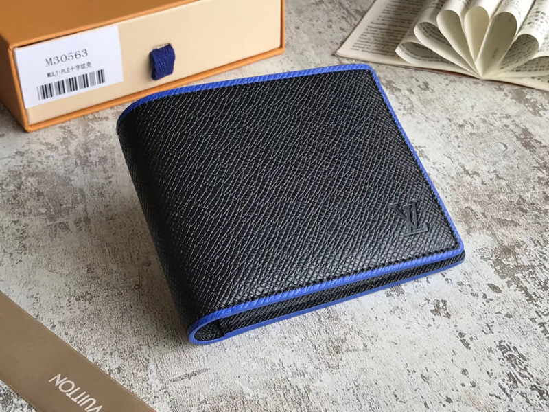 M30563 LV Multiple 錢夾 LV Taiga皮革錢夾 LV錢包 LV短款錢包 LV短夾