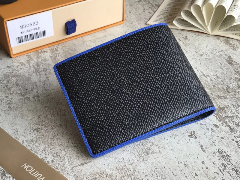 M30563 LV Multiple 錢夾 LV Taiga皮革錢夾 LV錢包 LV短款錢包 LV短夾