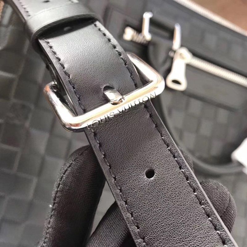 N41019 LV AVENUE SOFT 公事包 Damier Infini皮革男包 LV公文包 黑色