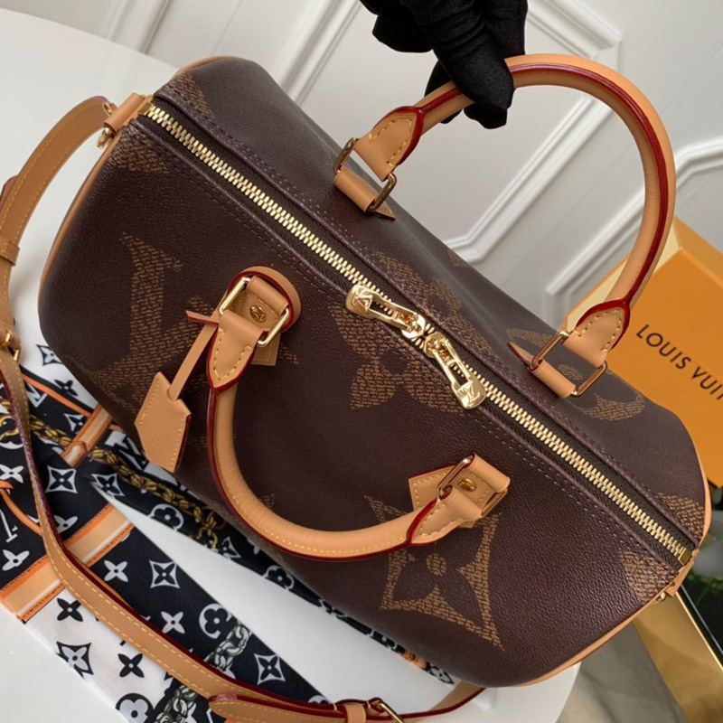 M44602 LV SPEEDY BANDOULIERE 30 手袋 2019新款 LV枕頭包 老花