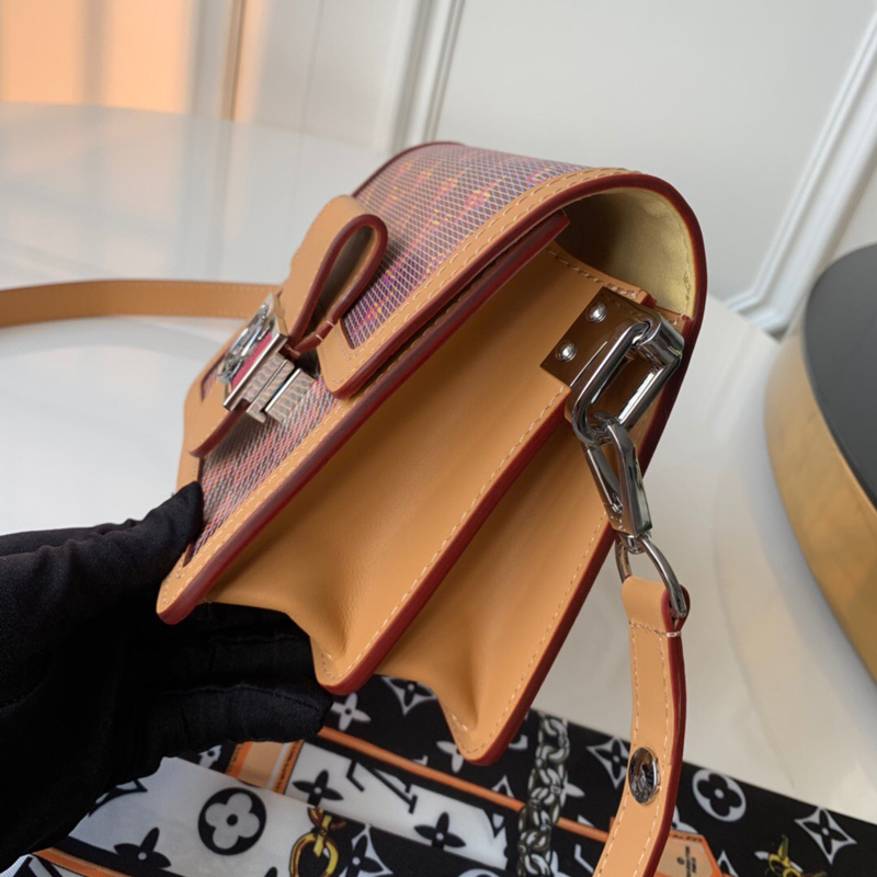 M55452 LV MINI DAUPHINE 手袋 Pop 印花達芙妮女包 粉色