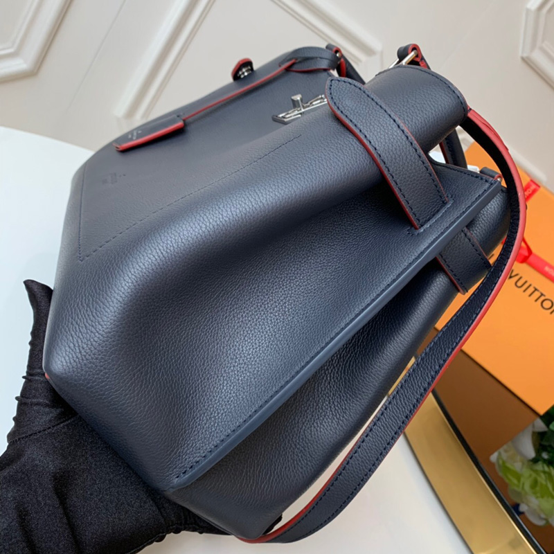 M53645 LV LOCKME DAY 手袋 2019新款小牛皮女包 海軍藍