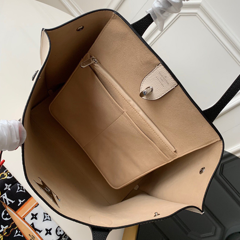 M55237 LV Lockme Go手袋 LV全皮女包 LV托特包 白色