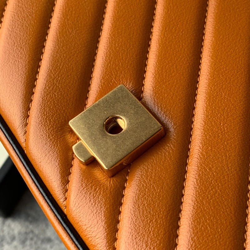 443497 GG Marmont 系列小號肩背包 褐紅色斜紋女包