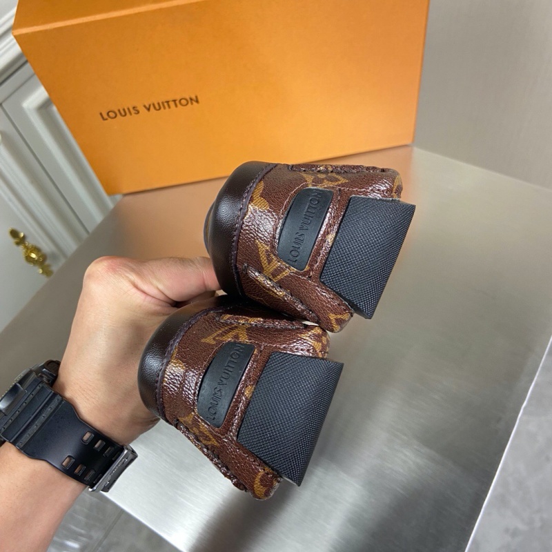 1A4OLA LV Major 便鞋 LV男鞋 LV豆豆鞋 LV開車鞋 老花