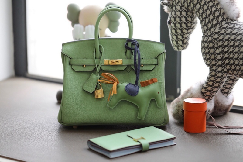 Hermes Birkin系列 愛馬仕鉑金包 純手工定制版 30cm TOGO皮 牛油果