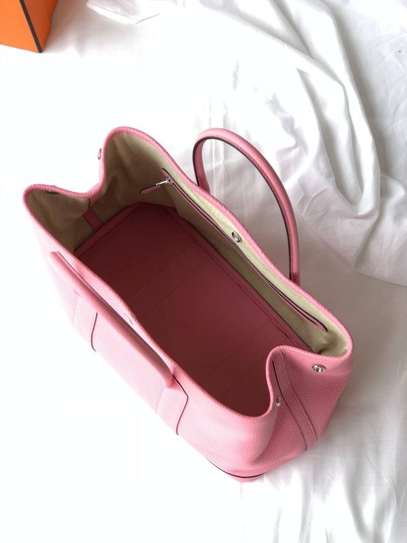 愛馬仕 Garden party花園包 愛馬仕花園包30購物袋 櫻花粉