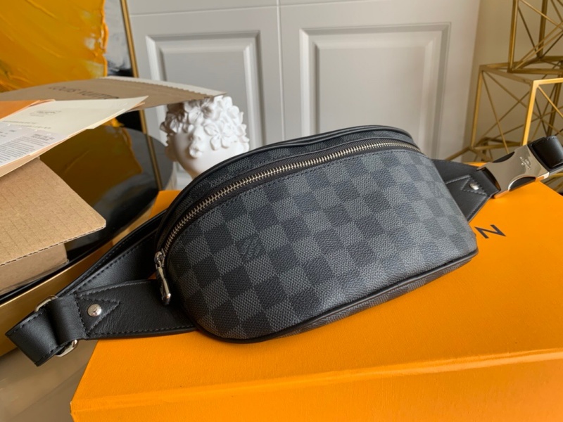 N40362 LV CAMPUS 腰包 Damier Graphite 涂層帆布男包 LV腰包