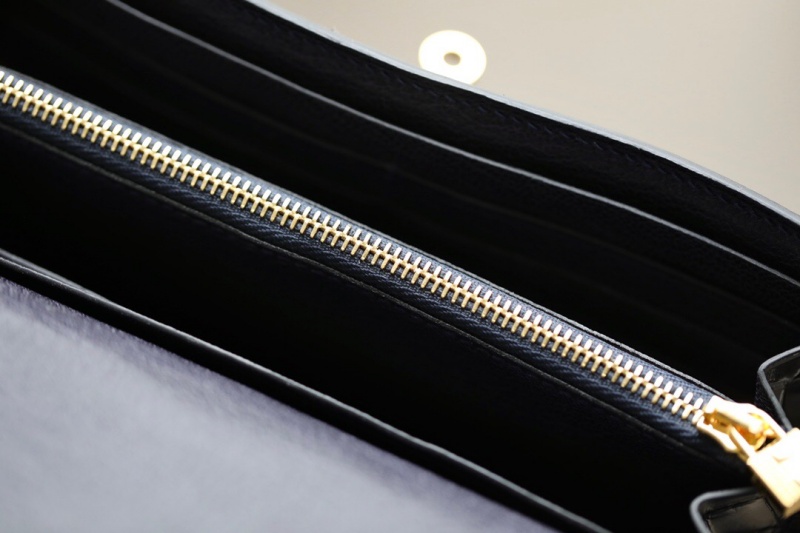 Hermes錢包 愛馬仕Kelly錢包 純手工頂級鱷魚皮 黑色