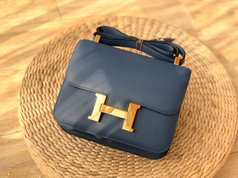 Hermes constance系列 愛馬仕康康包 純手工定制Epsom小牛皮 松柏綠