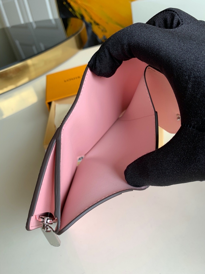 M67499 LV IRIS XS 錢夾 LV錢包女士三折短夾 粉色