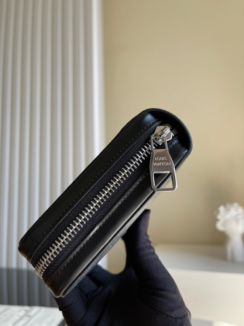 N41503 LV ZIPPY XL 錢夾 Damier Graphite 帆布男士手拿包