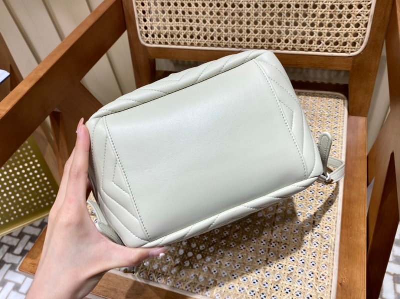 6726091 YSL圣羅蘭JOE BACKPACK 雙肩包 羊皮背包 白色