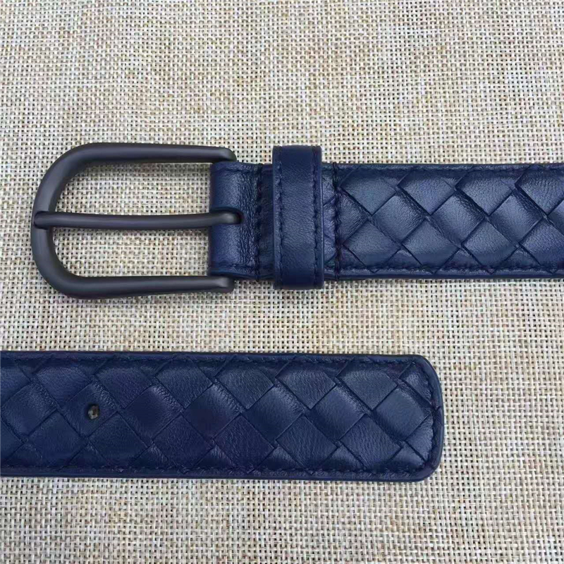 BV寶緹嘉 2017專柜同步 手工編織皮帶 羊皮全手工