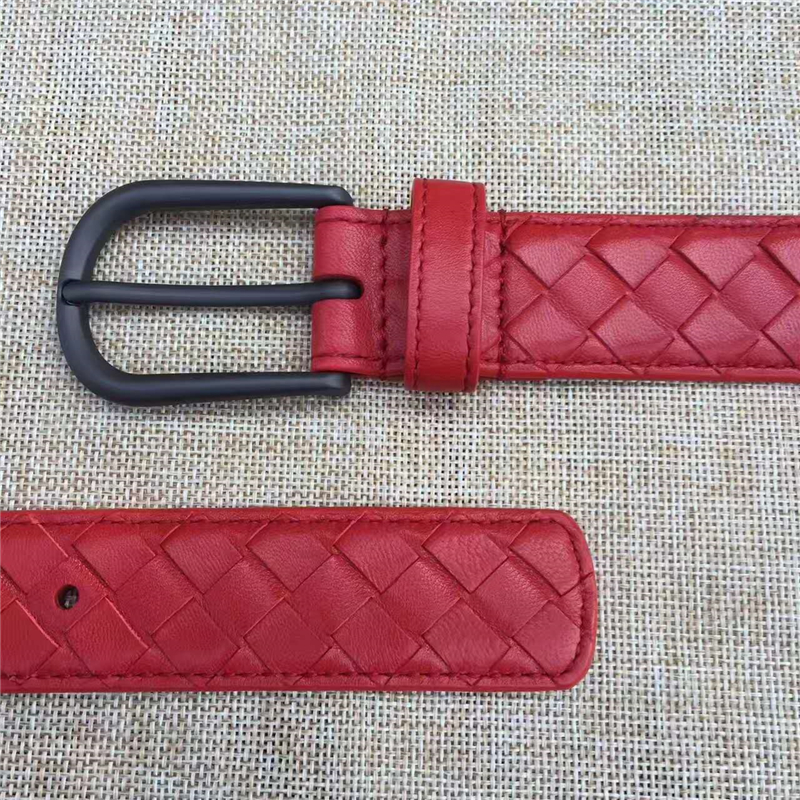 BV寶緹嘉 2017專柜同步 手工編織皮帶 羊皮全手工