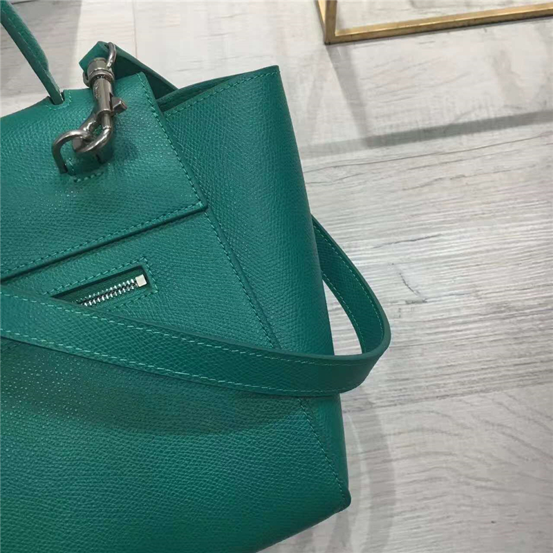 Celine 光滑牛皮皮革 流蘇裝飾鯰魚手提包 大容量
