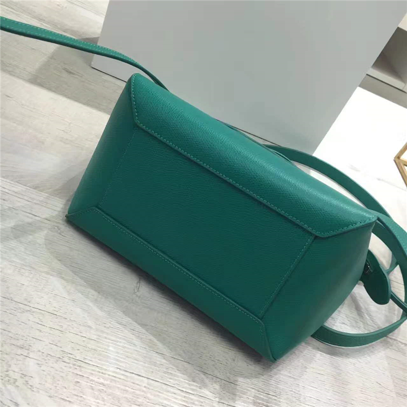 Celine 光滑牛皮皮革 流蘇裝飾鯰魚手提包 大容量