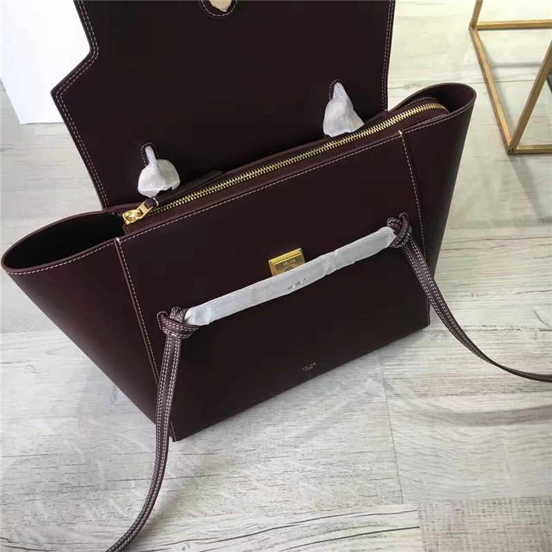 Celine塞林2017新款 Celine鯰魚包 光滑牛皮 流蘇裝飾鯰魚手提包