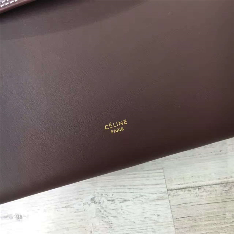 Celine塞林2017新款 Celine鯰魚包 光滑牛皮 流蘇裝飾鯰魚手提包