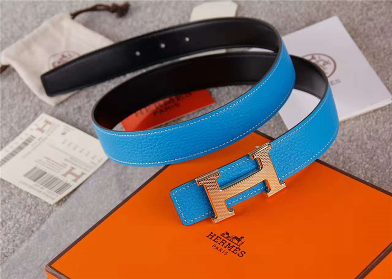 HERMES 愛馬仕 原版進口牛皮 雙面使用 進口機車車線 不銹鋼扣頭