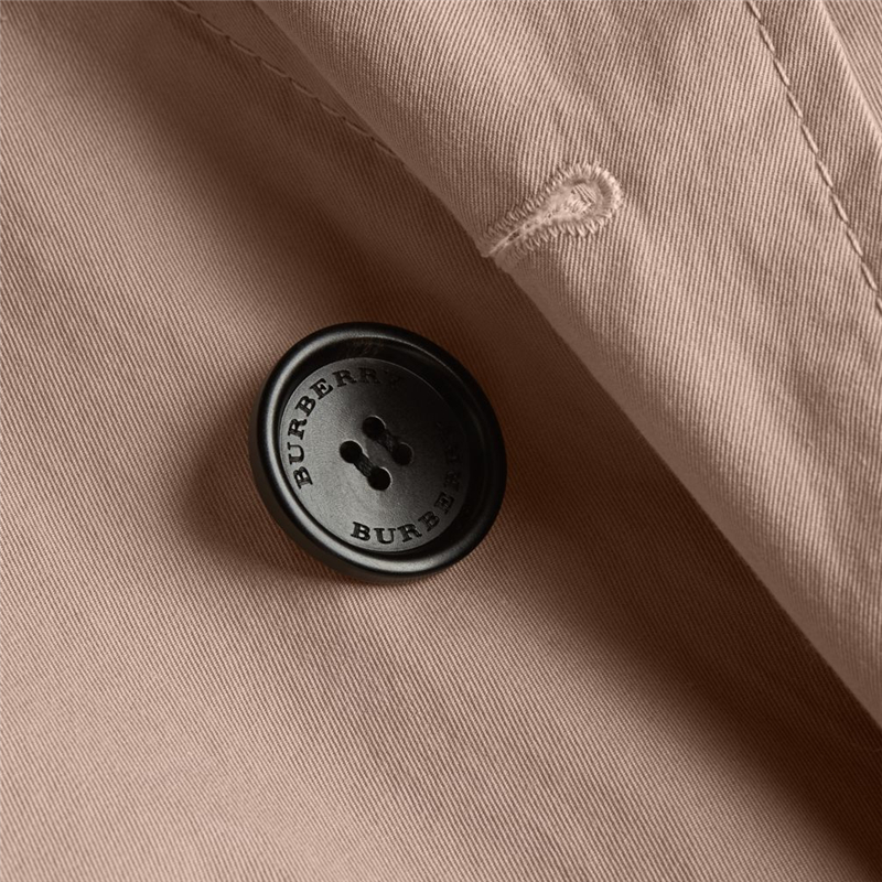 45465621 巴寶莉 男女同款 輕薄嘎巴甸 長款輕便大衣 古典灰褐粉紅