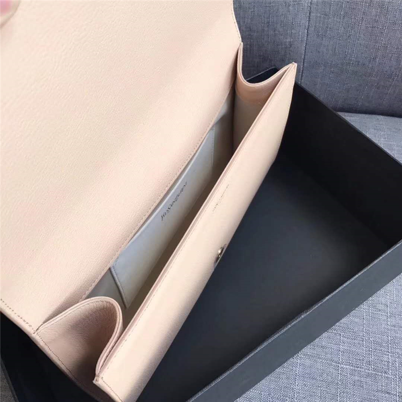 圣羅蘭 SLP女包 浮雕刺繡 圣羅蘭手拿包 進品小羊皮