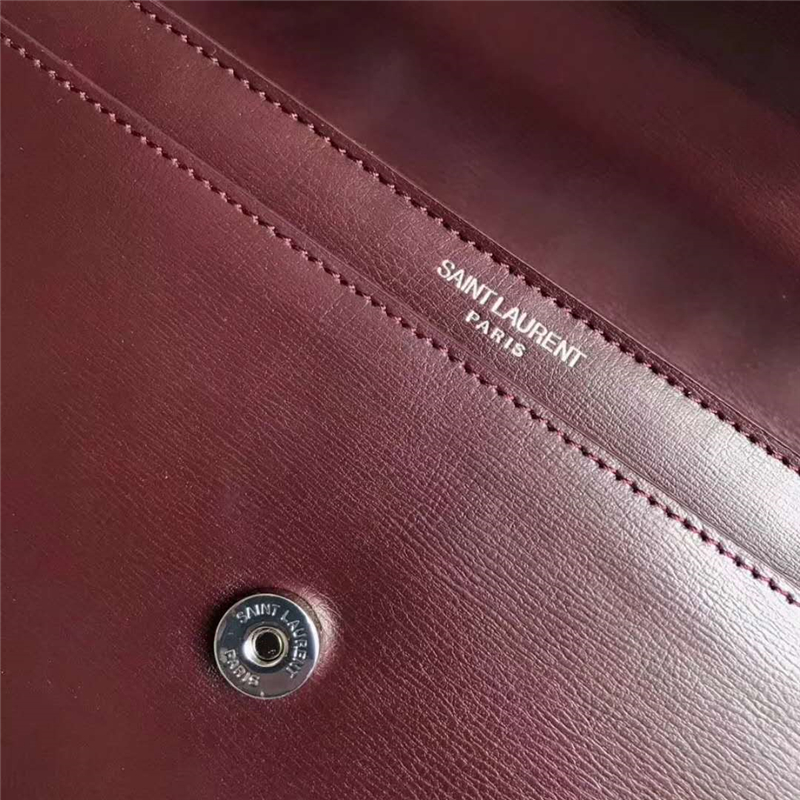 442906 YSL圣羅蘭 Sunset最新 牙簽紋牛皮 翻蓋鏈條包