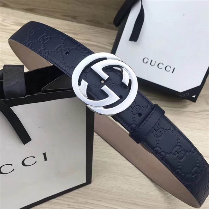 411924 GUCCI皮帶 古馳腰帶 官方同步 進口小牛皮