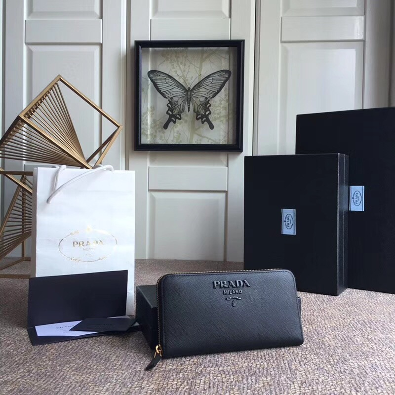 IMH317 Prada錢包 普拉達(dá)錢包 Prada大嘜錢包 普拉達(dá)長款錢夾