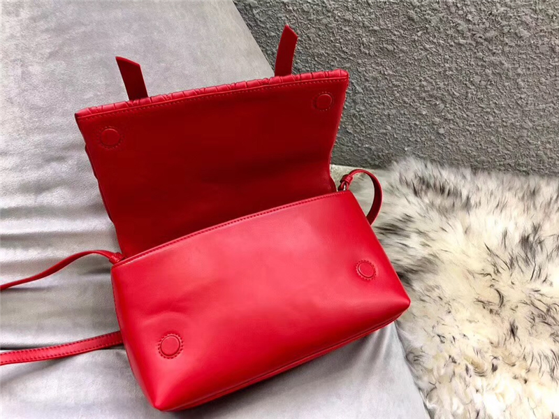5BD076 MIUMIU繆繆 專柜新款 Grace Lux 小羊皮 單肩斜跨包 紅色